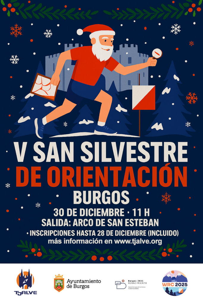 Cartel V San Silvestre Orientación